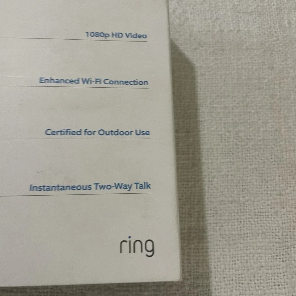 Ring Video Doorbell Pro Home‎ Security Camera Video Protection New NIB